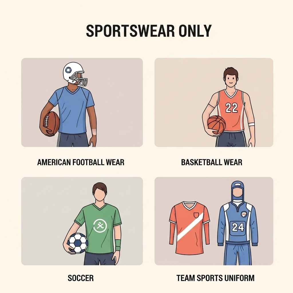 types of Sportswear A Guide to Sportswear Types and Their Uses.